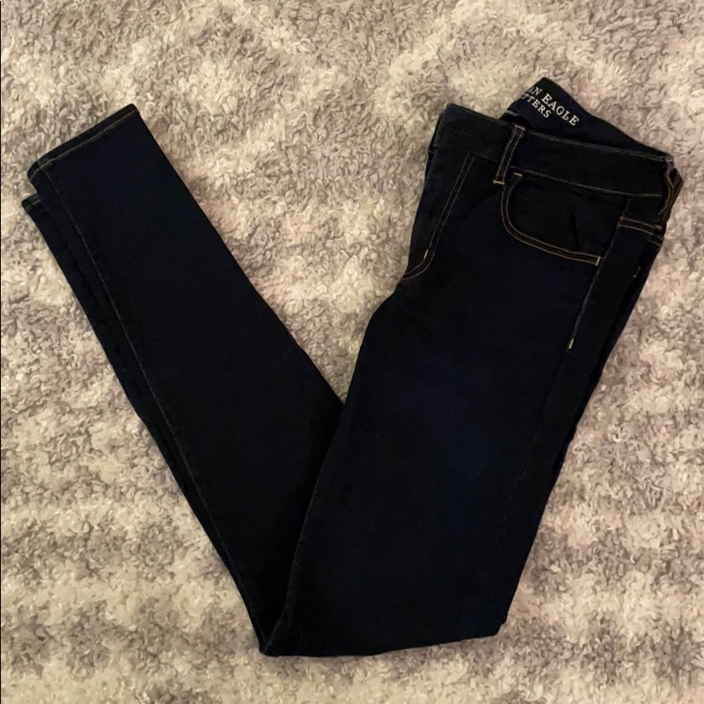 American Eagle Dark Wash Leggings
